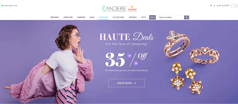 Candere By Kalyan Jewellers Online Shopping